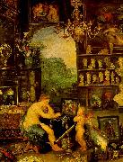 Jan Brueghel The Sense of Vision Spain oil painting reproduction